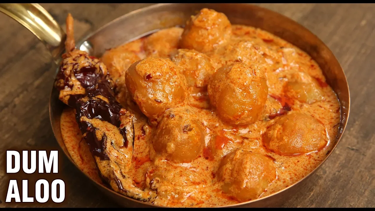 Dum Aloo   How To Make KASHMIRI DUM ALOO   Kashmiri Dum Aloo Recipe By Tarika