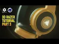 3D Headphones Modeling Part 3 C4D Octane