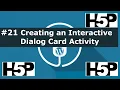 interactive student activities - H5P Creating a Dialog Card Activity WP Tutorial