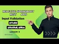 Spring Reactive REST APIs Mastering Input Validation Bean Validation - Part 9