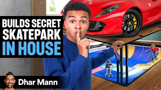 Kids Build SECRET SKATEPARK In House Ft Ben Azelart - Jay s World S3 E01 Dhar Mann Studios