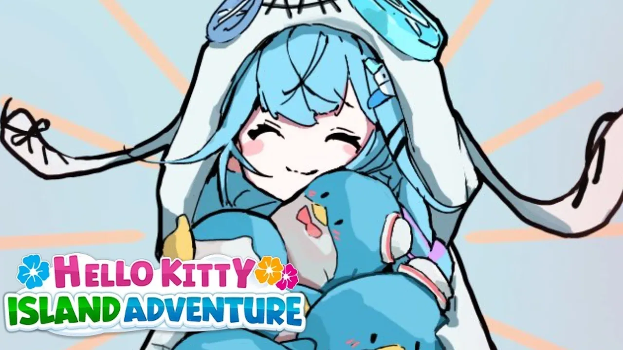 【Hello Kitty Island Adventure】サンリオの世界に😭✨️世界に感謝。【水宮枢／FLOW GLOW】#hololiveDEV IS