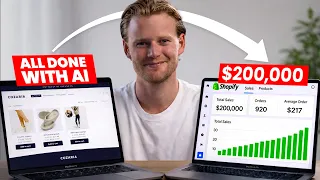 My AI Shopify Store Made Its First Sale in 1 Hour