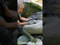 Demonstration using a grinding wheel gesture
