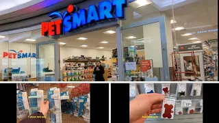 Petsmart Walking Tour and Bought a Water Bottle Name Tag for my Dog