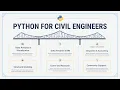 Python For Civil Engineers