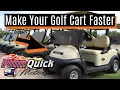 How To Make Electric Golf Cart Faster Plum Quick Bandit Speed Upgrade 2014 Club Car Precedent