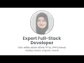 Expert Full-Stack Elixir Node js React Angular VueJS