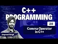 Comma Operator in C