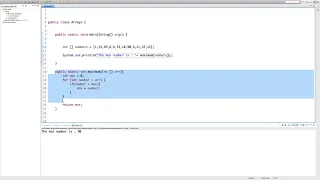 Java Array methods maximum sum and membership