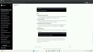 how to get python output in command prompt