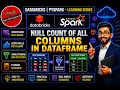 47 Databricks Spark Pyspark Null Count of Each Column in Dataframe