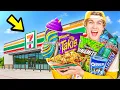 Eating All 7-11 Food ONLY for a Day