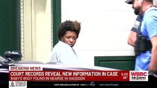Court records reveal new information in case baby s body found in hearse in Gadsden