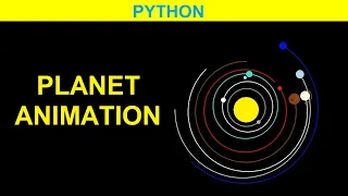 Python Planet Animation - intro