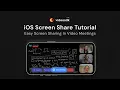 Implement Native iOS Screen Sharing for Meeting Apps SDK Tutorial