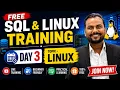 Day 3 Linux Training FREE SQL Linux Training
