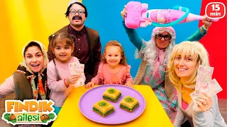 Ayşe Teyze Şeker Bayramı için ıspanaklı baklava açıyor. Eğlenceli video.