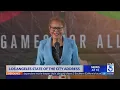 L A Mayor Bass gives State of the City address ahead of FIFA World Cup Super Bowl Olympics