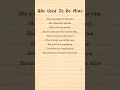 Download Lagu she used to be mine:tiktok version
