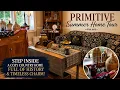 Colonial Primitive Summer Home Tour - Country Decorating Antique Inspiration