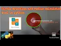 Circle detection and radius calculator tool in python radius calculator using python DevCoder
