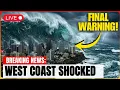 Lagu Footage From U.S. West Coast, MONSTER WAVES SLAM Reveals Aftermath Nobody Expect! Scientists Warning