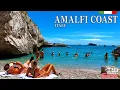 Lagu Amalfi Coast Italy Walk 4K | Beach Views \u0026 Best Place to Visit in Italy for Summer