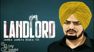 landlord official video sidhu moose wala ft sunny malton ys music latest punjabi songs 2022