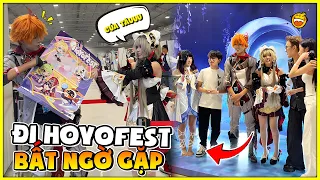 Bé  Mon Lần Đầu Đi Hoyo FEST 1 Mình , Bất Ngờ Gặp...