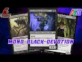 Mono Black Devotion Magic the Gathering Arena Spider-man Pioneer Gameplay