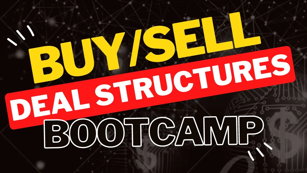 Introduction to Simple Deal Structures When Buying or Selling a Business & Creative Financing