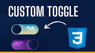 How to Create a custom toggle button using Pure CSS