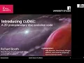 cuDisc Richard Booth - COST Action PLANETS Code Workshop Series