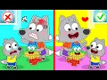 Download Lagu Puca turns into Pop It - Wolf Pica Plays Pop It Challenge with His Sister