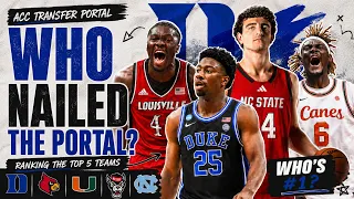 ACC Basketball Is LOADED Best Portal Classes Broken Down