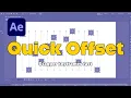 After Effects Quick Offset Stagger Layers and Keyframes Instantly