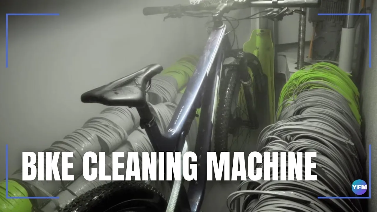 BIKE CLEANING MACHINE