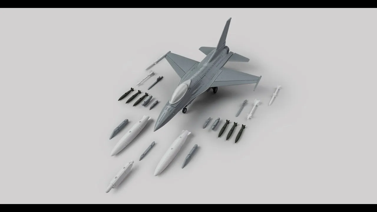 F-16 Armament set