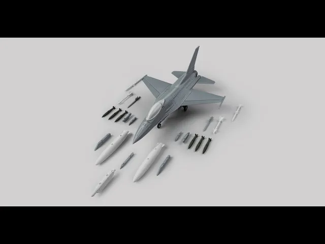 F-16 Armament set video thumbnail