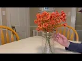 Rowfad Artificial Mum Flowers Set plastic indoor outdoor
