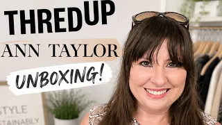 Ann Taylor clothing unboxing