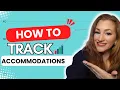 How to Track Accommodations for IEPs 504 Plans Simple Data System for Teachers