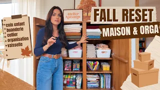 RESET D’AUTOMNE - Je remets toute la maison en ordre avant le rush de fin d'année