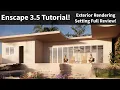 Enscape For SketchUp Full Beginners Tutorial - Complete Guide