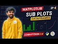 Subplots DataFrames in Matplotlib Ep-6 Matplotlib Python for AI DS code io - Tamil