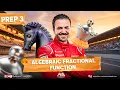 Algebraic fractional function prep 3 Algebra