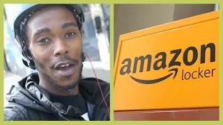 Trying An Amazon Locker For The First Time At A Sprint Store