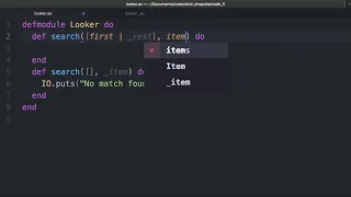 Pattern Matching Functions with Lists