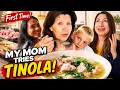 My Filipina Friend Cooked Chicken TINOLA for My Family in Latvia My Mom s First Reaction